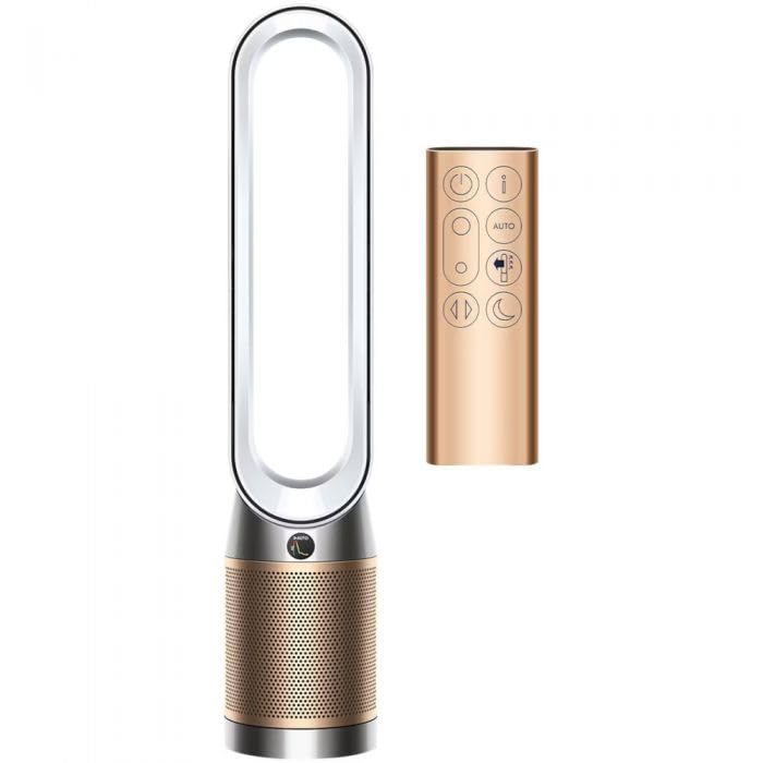 dyson TP09 Purifier Cool™ Formaldehyde Ventilateur tour 40 W HEPA H13 BT 4.0 WiFi Or