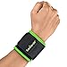 SaniVerde® Bandage de poignet SaniVerde®- stabilisation des poignets pendant la forme physique et le stress, bandages de poignet pour femmes et hommes