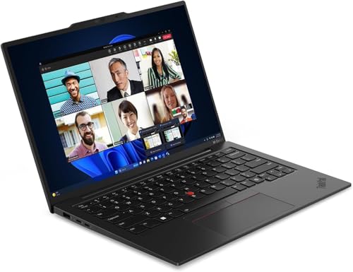 Image of Lenovo ThinkPad X1 Carbon Gen 13 Aura Edition, Intel Ultra 7 258V (Beats U7 165), 14 inch 2.8K (2880 x 1800), OLED, AG /AR, 32GB DDR5, 2TB SSD Gen 5, 1080p IR Camera, WiFi 7.0, Win 11 Pro - Black