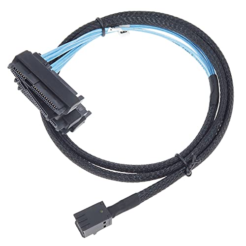 Cable Mini SAS a SAS SFF-8643 a SFF-8482 de 1 metro para controlador RAID y disco duro HDD