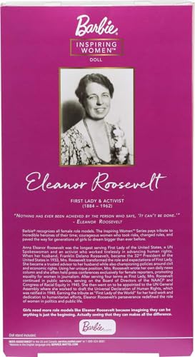 Eleanor Roosevelt Barbie Inspiring Women Doll - vue 8
