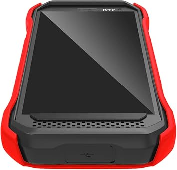 Case Compatible with Kyocera DuraForce Ultra 5G Phone Model E7110 (Verizon), Durable Slim Soft Touch Smooth Hard Cover Case (Red)