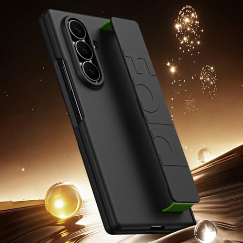 Coque Samsung Galaxy Z Fold 8 Ultra antichute fine verte avec sangle intégrée