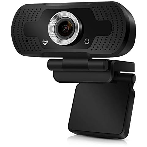 DEATTI Webcam, HD 1080P USB Webcam with Microphone and Speaker for PC/Laptop/Desktop, Stream Webcam, 30fps, Support Youtube/Skype/Facebook/Zoom Live Stream Cover