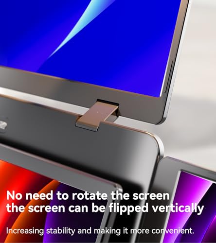Image of 15.6 inch Laptop Screen Extender, Quad Monitor, FHD 1080P Portable Monitor | Laptop Extender Portable, Supports Laptops 13.6 inch- 17.3 inch, Compatible with Windows 10 /11 and MacOS M1 /M2 /M3