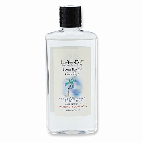 La-Tee-Da Some Beach Fragrance Lamp Oil 16 Oz