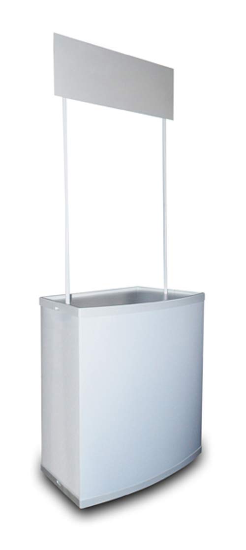 Promotion-Theke ohne Druck, Messetheke, Messetresen, POS, Messestand