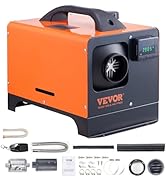 VEVOR Diesel Heater, 12V 5KW All-in-one Diesel Air Heater with Remote Control and LCD Display, 5L...