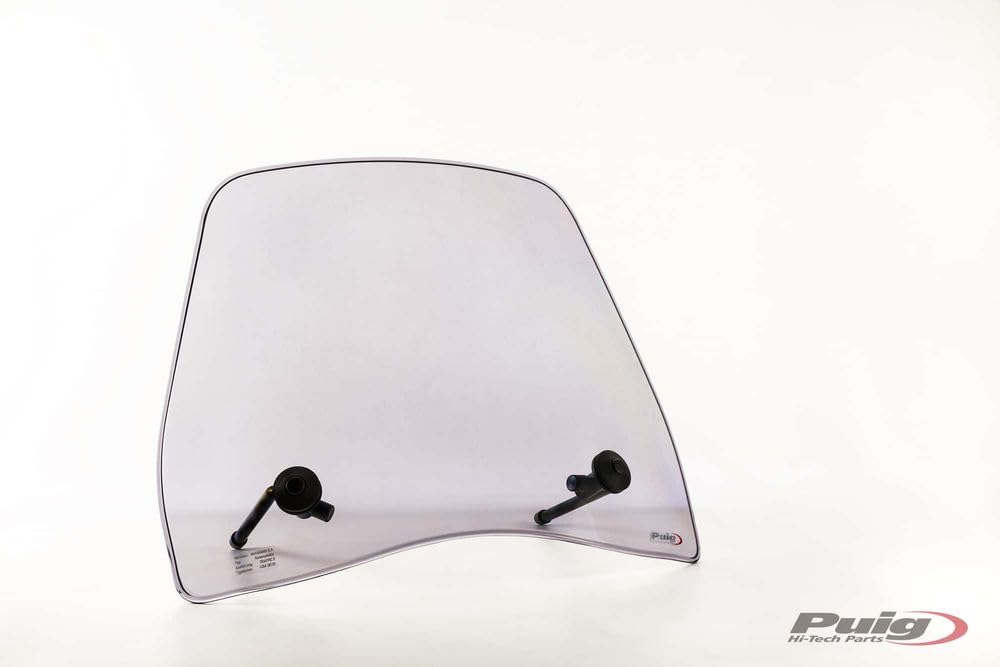 Puig Windschutzscheibe TRAFFIC Für Honda Scoopy SH300i (2011–2015) – Leicht Getönt, Mehr Komfort