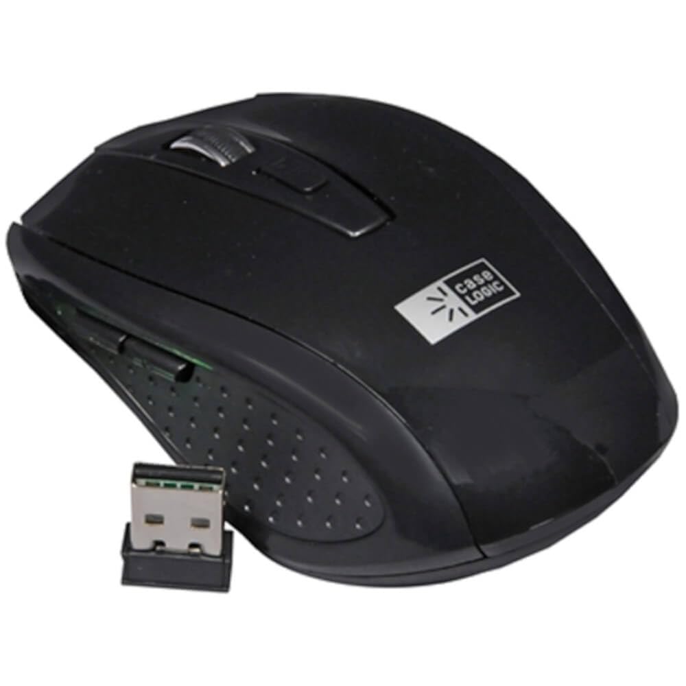 Case Logic Optical Wireless Mouse with USB Nano Receiver