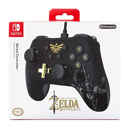 Powera Wired Controller For Nintendo Switch - Zelda: Breath Of The Wild #TOP1