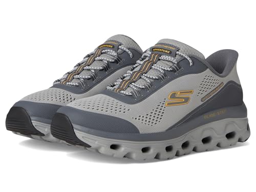Image of Skechers Men's Glide-Step Sole Hands Free Slip-in Sneaker, Grey, 11 Wide