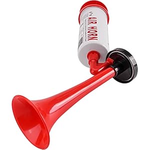 4Pcs Handheld Air Horn Aluminum Portable Handheld Air Pump Horn Loud Noise Maker Safety Horn for Boats Cars Sporting Events Camping Reusable Eco Friendly Handheld air horn 4pcs