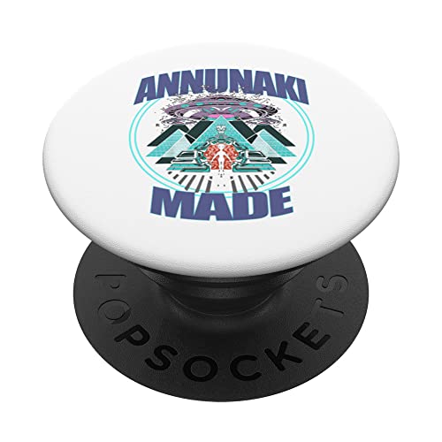 Annunaki Descendant - Dioses alienígenas sumerios PopSockets PopGrip Intercambiable