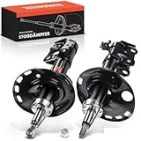 Frankberg 2x Amortisseur à gaz Avant Gauche Droite 499mm Pression de gaz Compatible avec Prius W3 1.8 Hybrid 2008-2022 Remplacer# 339243, 339242