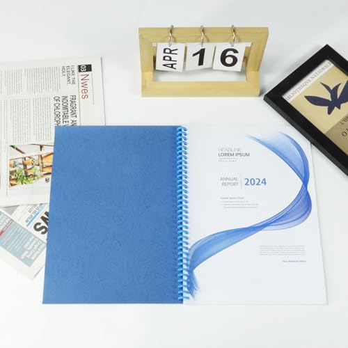 Couvertures de reliure Rayson 21,5 x 28 cm idéales pour organiser vos projets - 5