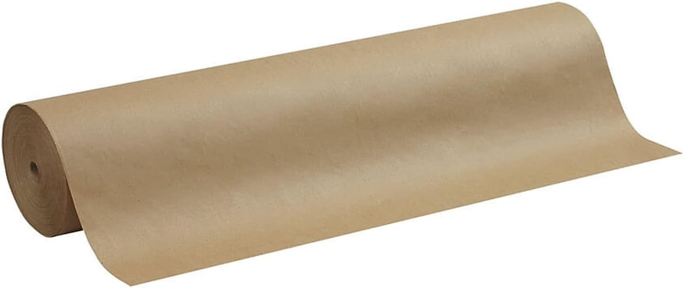 Pacon PAC5748 Lightweight Kraft Roll, Natural Kraft, 48 x 1,000', 1 Roll