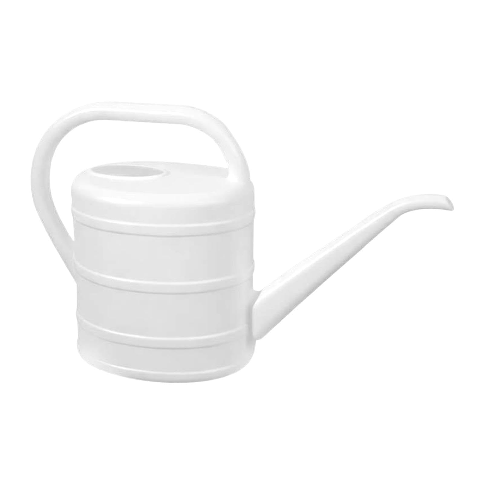 TTETTZ Watering Can: Garden Tool for Plant Watering. Removable Lid. Reinforced And Leak Design for Bonsai Gardens, White