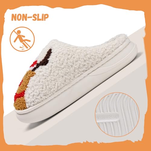 Image of IceUnicorn Kids Slippers Boys Girls Warm Winter House Slippers Big Little Kids Non-Slip Soft Plush Memory Foam Home Shoes for Indoor Outdoor