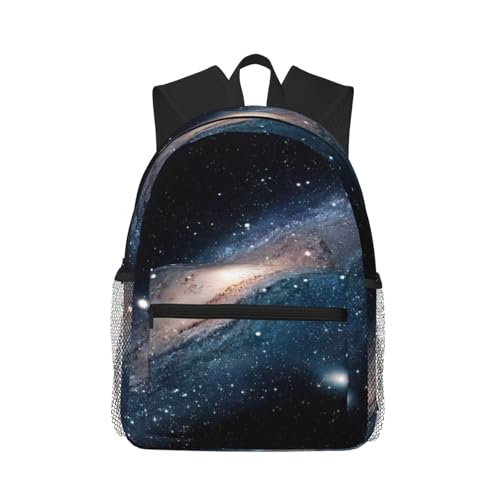 Sac à dos galaxie univers pour l'école et le voyage décontracté