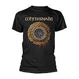 Whitesnake '1987 Logo' (Black) T-Shirt (Large)