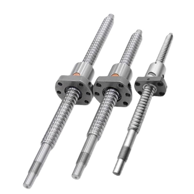 Tornillo de bola precisión 16 mm SFU1610 650 mm máquina herramienta CNC