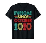 Photo Gallery fantastico da ottobre 2020 anni 5° compleanno divertente vintage maglietta Photo Gallery fantastico da ottobre 2020 anni 5° compleanno divertente vintage maglietta