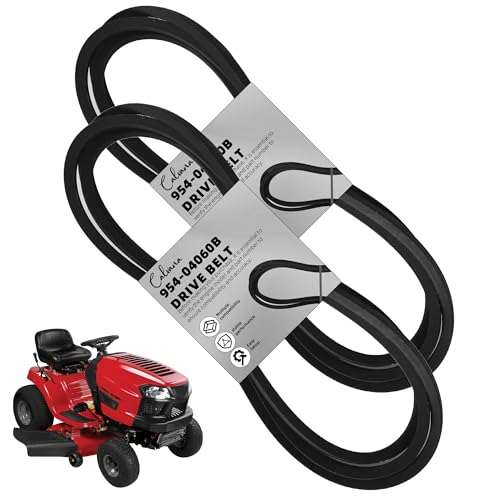 Calvana 954-04060C Mower Deck Belt (2-Pack)