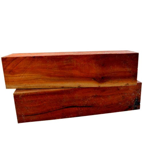One (1) Exotic Chakte Viga (Paela) Turning Blanks Lathe Wood Lumber 3 X 3 X 12" MON02