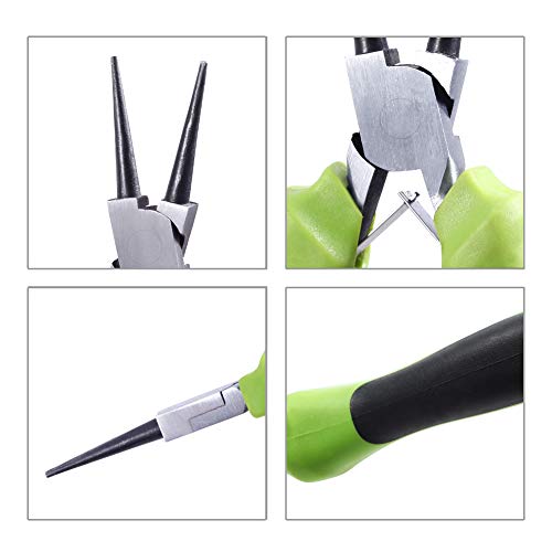 Alicates de punta redonda SPEEDWOX para doblar y moldear cables con precisión 6