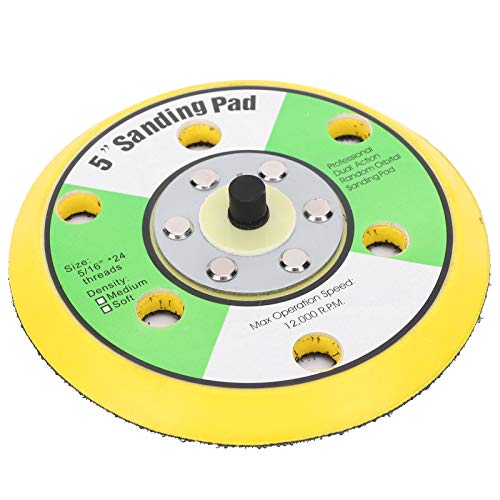 Sander Backer, Sanding Pad Rugged One?handed Operation for Grinding Edges and Surfaces