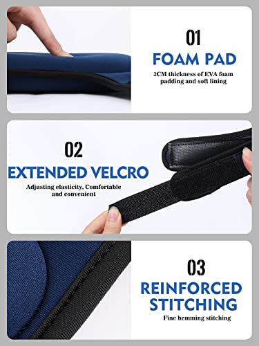Pliksuver Knee Pads For Gardening-Men/Women Knee Pads With 30Mm Thick Eva Foam And Adjustable Straps, Work Knee Pads For Construction Work, Gardening Maintain, Floor Cleaning, Great Gardening Gifts (Blue) #TOP3