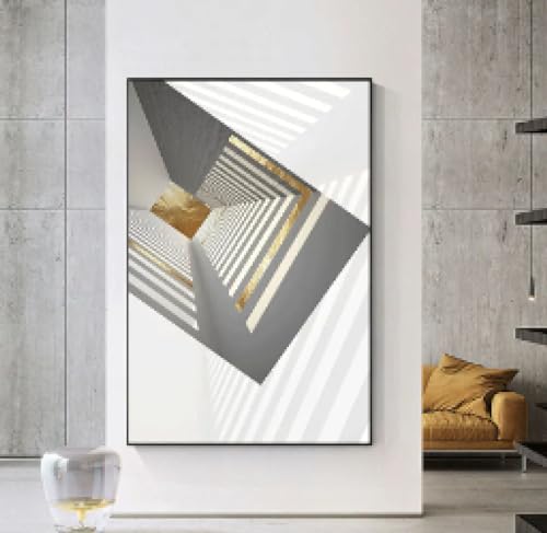 Impressions sur toile peinture mur art photo abstrait 70x100 cm