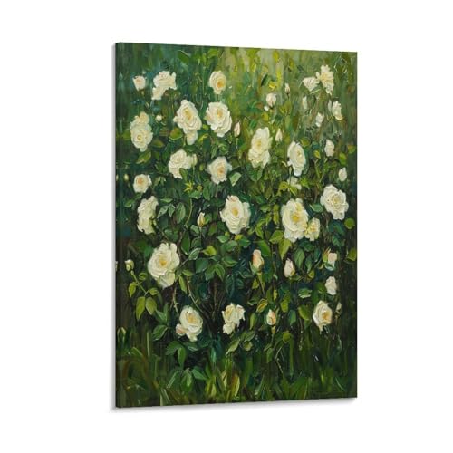 Toile murale moderne bouquet de roses pour sublimer la déco de votre salon