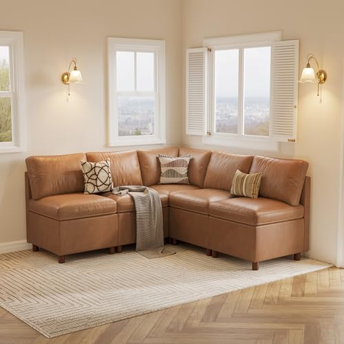 SITJOY Breakfast Nook Bench with Storage, Modular Corner Kitchen Banquette