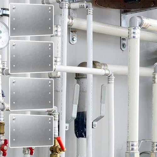 Plaques à clous anti-vis pour protéger le câblage électrique derrière le placo