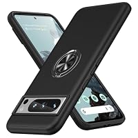 AOUIA – AOUIA für Google Pixel 8 Pro Hülle mit 360° Drehbarer Ring S