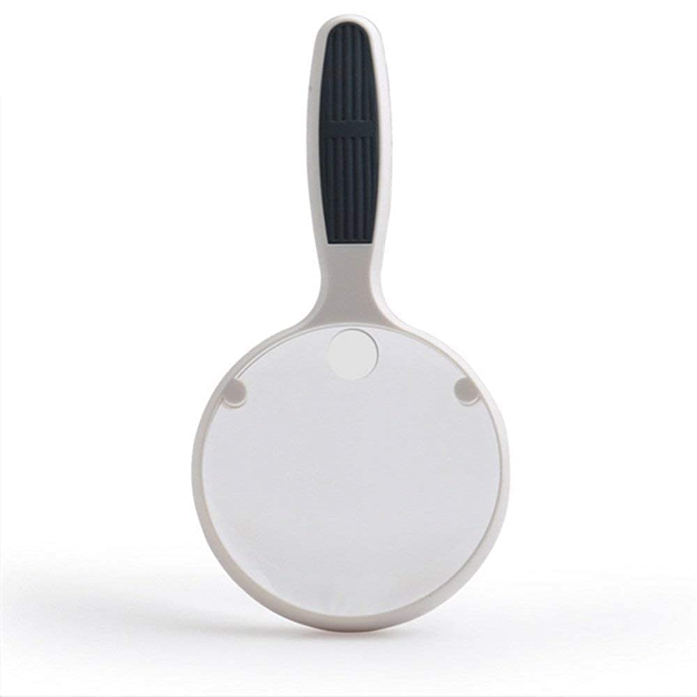 Lupas Lupa de monedas Lentes dobles Aumento 2.5X 4X Lupa de Mano para lectura para Personas mayores para identificación Manualidades Tallado