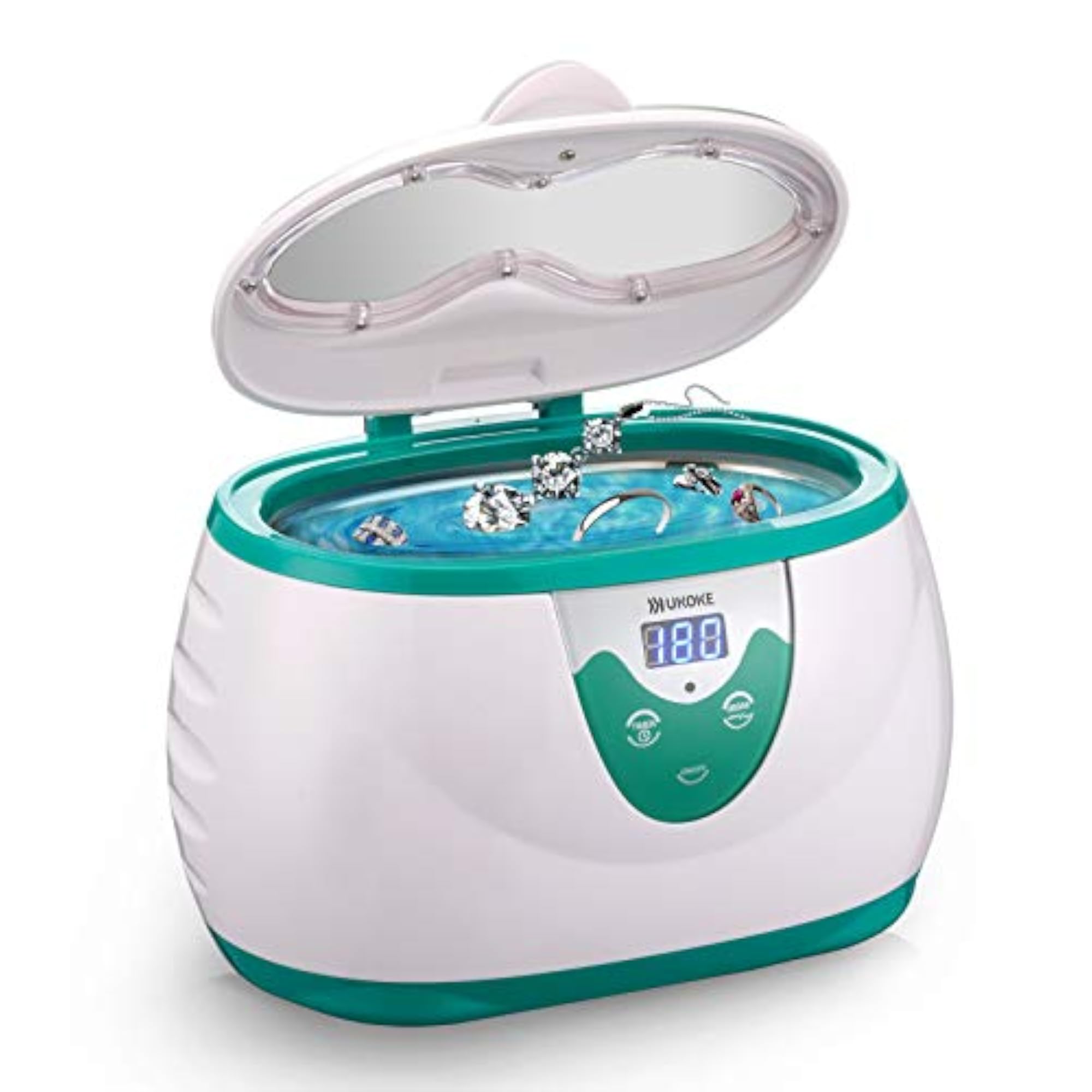 Portable Ultrasonic Jewelry Cleaner with Timer