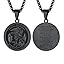 11.Saint Michael-Round-Black