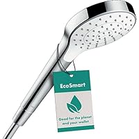 Hansgrohe Croma Select E Vario Glijstangset Met Croma Select E Vario Handdouche Ecosmart 90cm Met Isiflex B Doucheslang 160cm Wit Chroom