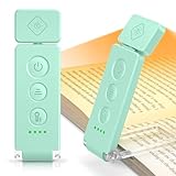 Glocusent 12 LED Rechargeable Book Light, Clip-on Reading Light with 5 Colors &...