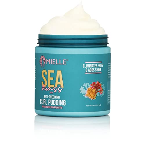 Mielle/Sea Moss/Anti-Shedding Curl Pudding 8oz / (Pack of 1), 235 ml (Pack of 1) - Image 3