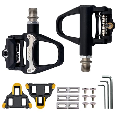 SPD-SL Pedals, 9/16' Road Bike Pedals, Lightweight Clipless Pedal Road Bike, Clipless Pedal fit Road...