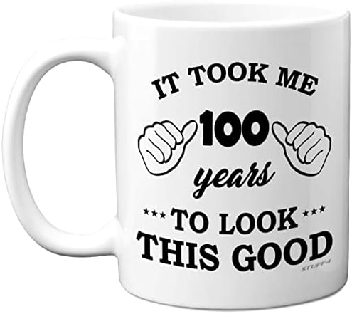 21st Birthday Gifts for Men Women, Birthday Mug for 21 Year Old, It Took Me 21 Years to Look This Good Mug - 11oz Ceramic Dishwasher Safe Mugs - for his or her Special Day, Made in The UK by Stuff4