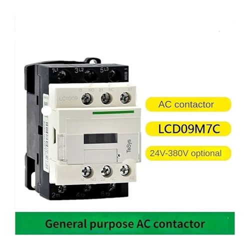 Contacteur tripolaire 3P LC1D18Q7C commande moteur triphasé 18A - 3