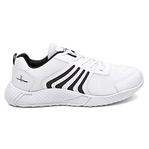 Tênis Masculino Running Caminhada Modelo Esportivo - Dourado/Branco - 40
