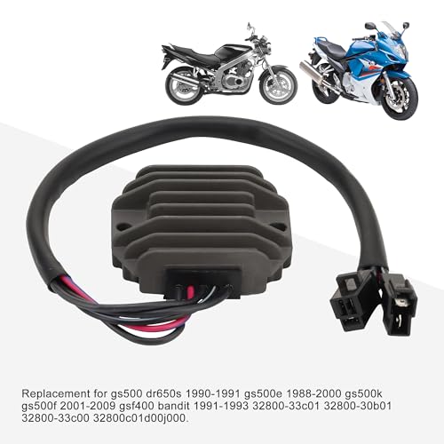 Regulador de voltaje de moto GOOFIT con rectificador estable de corriente 7