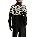Lucky Brand Women's Fairisle Turtleneck, Black Combo, Large