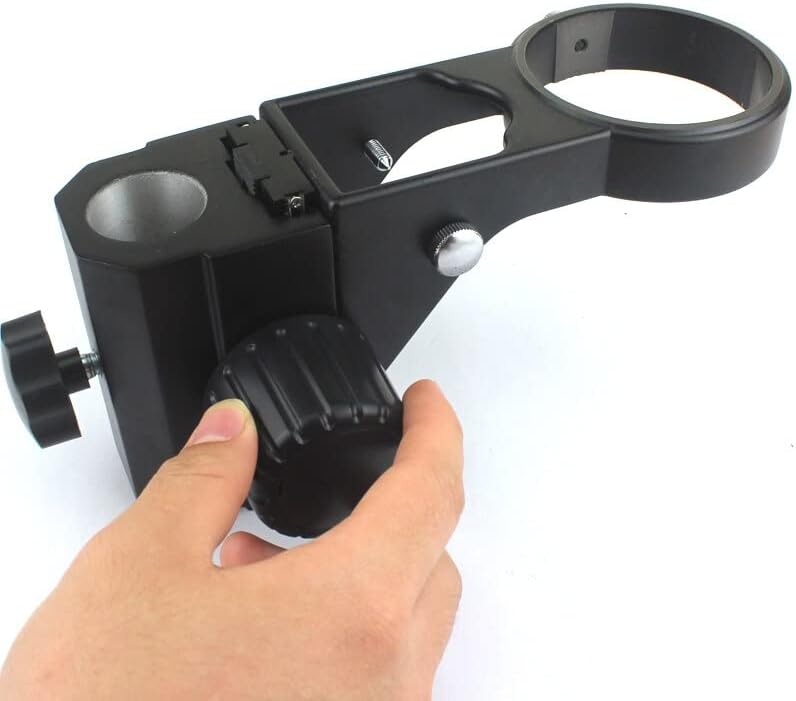 Miniatura 6 de Lab Microscope Equipment Double Boom Stand Dual Arms Industrial Zoom Trinocular Stereo Microscope Stand Holder Bracket Arm 76mm Microscopio